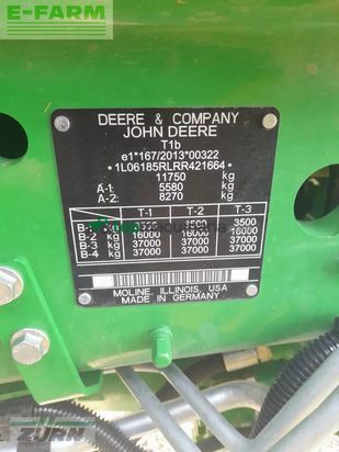 Tractor agrícola - John Deere - 6r185/ 6r 185