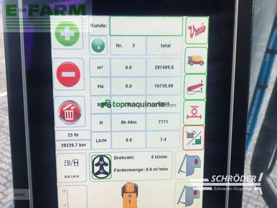 Equipamiento / accesorio - Vredo - trac vt 4546 gülleselbstfahrer