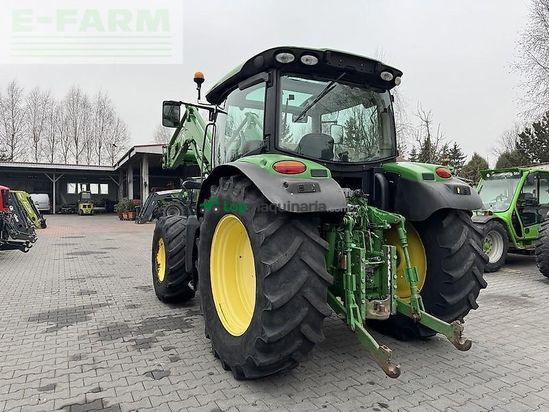 Tractor agrícola - John Deere - 6105r + jd h340