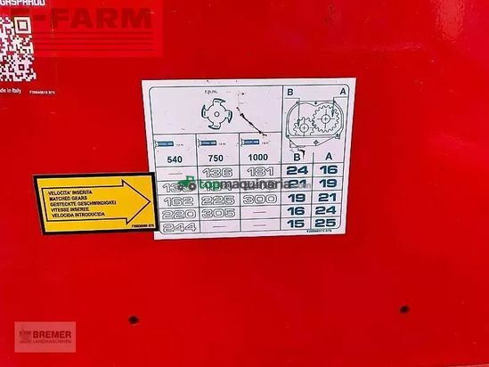 Grada rotativa - Maschio - sc 280 + rohrstabwalze