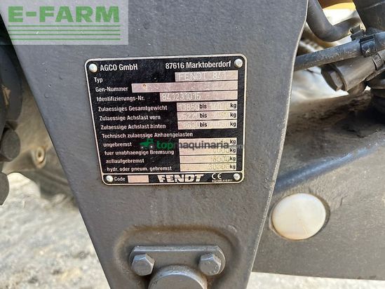 Tractor agrícola - Fendt - 826 vario