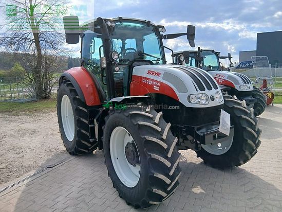 Tractor agrícola - Steyr - multi 4110 - voll gefedert!