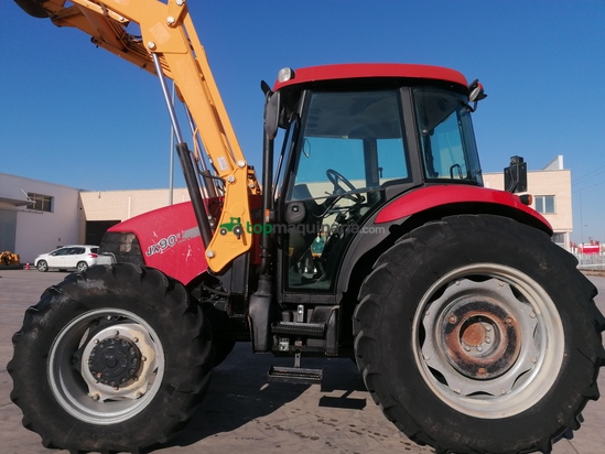 Tractor agrícola - Case IH -  JX 90 con pala