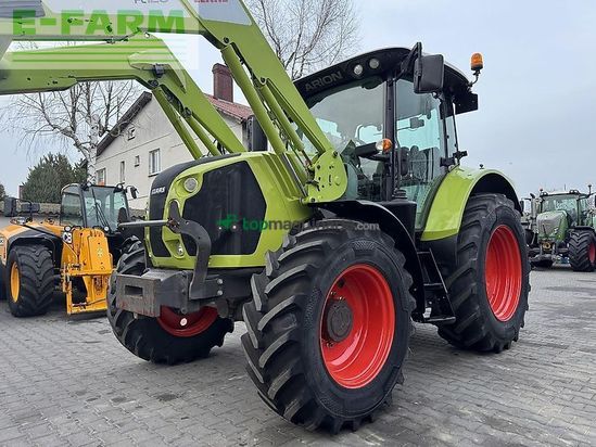 Tractor agrícola - Claas - arion 530 cis + claas fl120