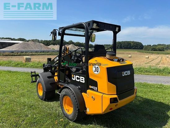 Minicargadora - JCB - 403 plus mit fahrerschutzdach