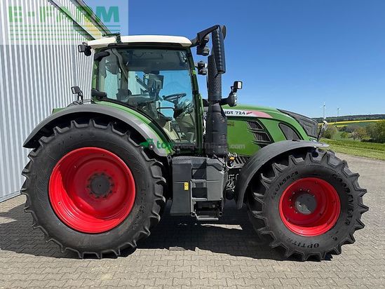 Tractor agrícola - Fendt - 724 s4 profi plus, rtk möglich