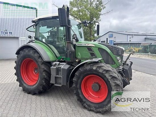 Tractor agrícola - Fendt - 516 vario scr profi plus