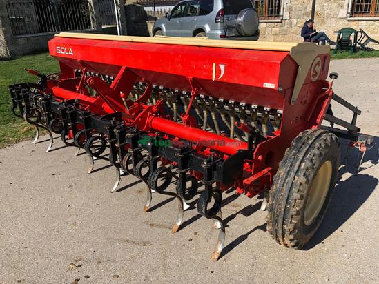 Sembradora en línea convencional - Sola - Supersem 888