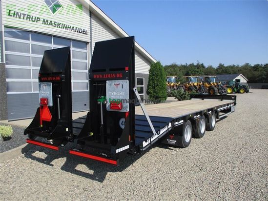 Remolqu agrícola -  - tyrone 27tll lang model med kombi bremser, både