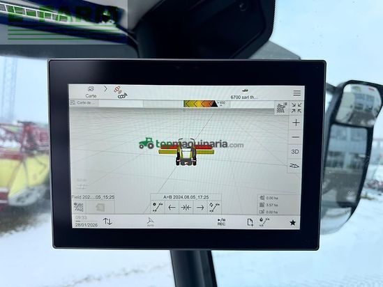 Cosechadora de Cereal - Claas - lexion 6700 + v930