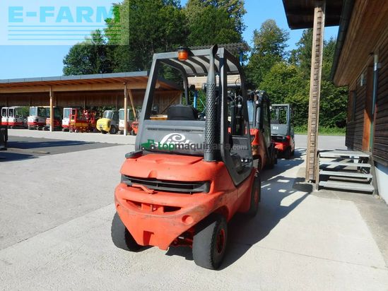 Elevadora - Linde - h20d-03 triplex + ss ( perkins )