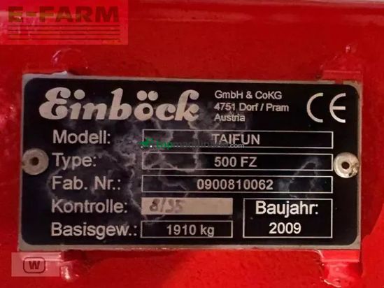 Cultivador - Einböck - taifun 500 fz