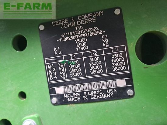 Tractor agrícola - John Deere - 6r250