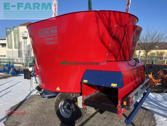 Remolqu esparcidor - Siloking - trailedline classic compact 10-t
