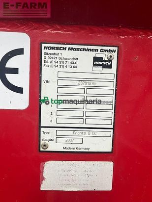 Sembradora - Horsch - pronto 8dc