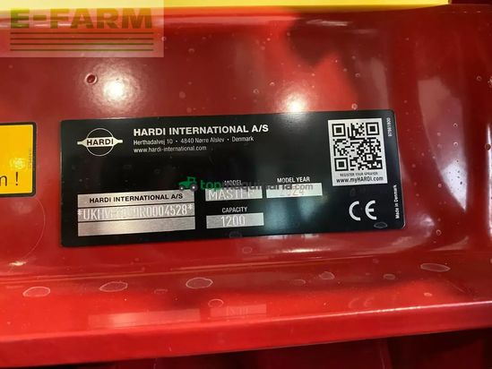 Atomizador - Hardi - master pro 1200