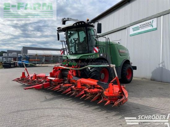 Cosechadora de Cereal - Fendt - katana 65 + kemper 375 plus
