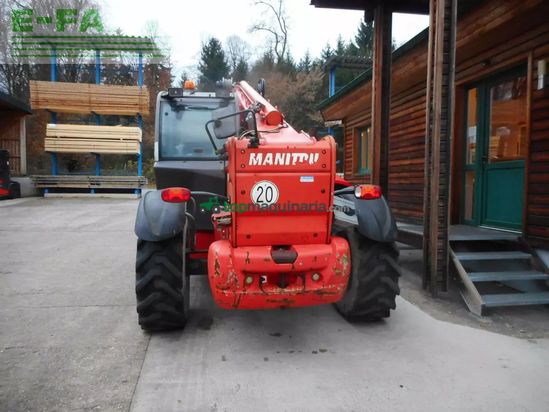 Telescopica - Manitou - mt1440 ( 14m 4t ) arbeitskorb + gabel