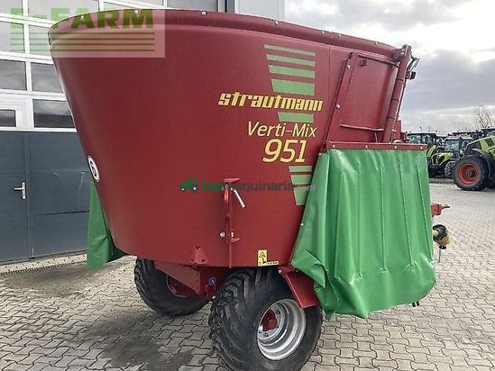 Remolqu esparcidor - Strautmann - verti-mix 951