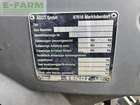Tractor agrícola - Fendt - 936 vario
