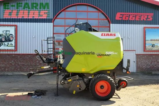 Empacadora gigant - Claas - variant 585 rc pro