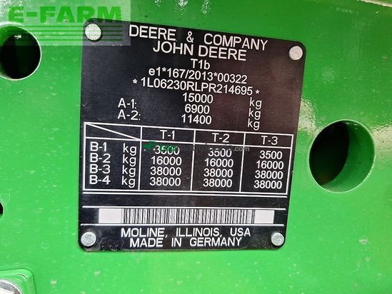 Tractor agrícola - John Deere - 6r 230 **mietrückläufer**