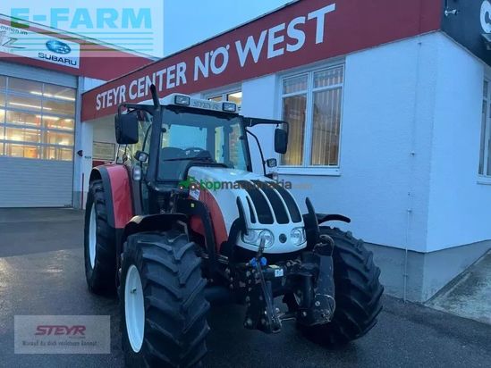 Tractor agrícola - Steyr - 9085mt + hauer fhw + konsole