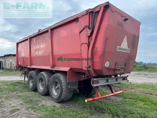 Cinta transportadora de forraje - Annaburger - schub max hts 29.17