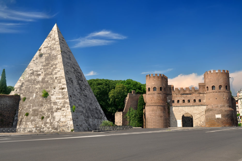 Pyramid in Rome