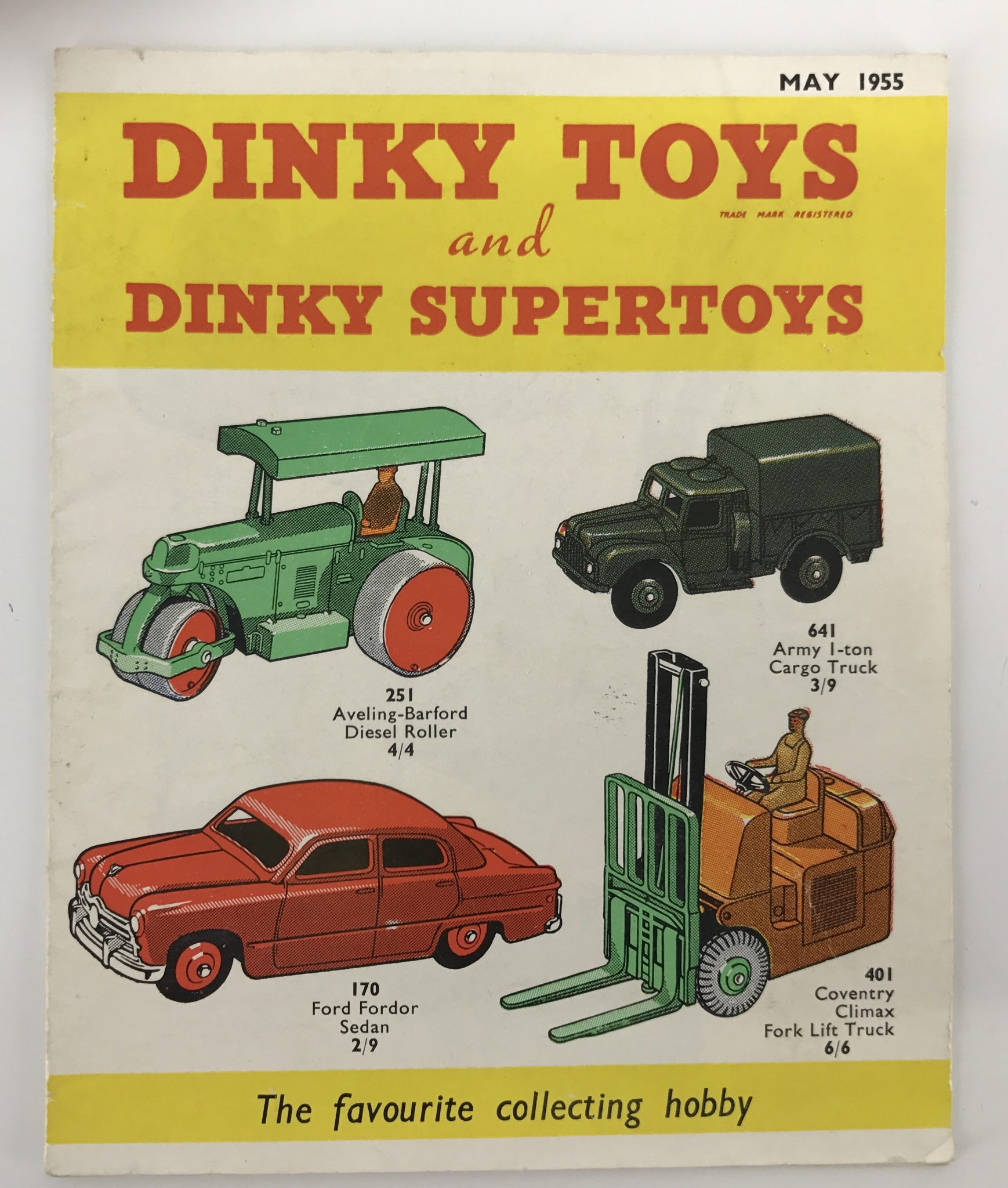 Dinky Toys Leaflet & Price List May 1955 Toy Hunter UK Retro