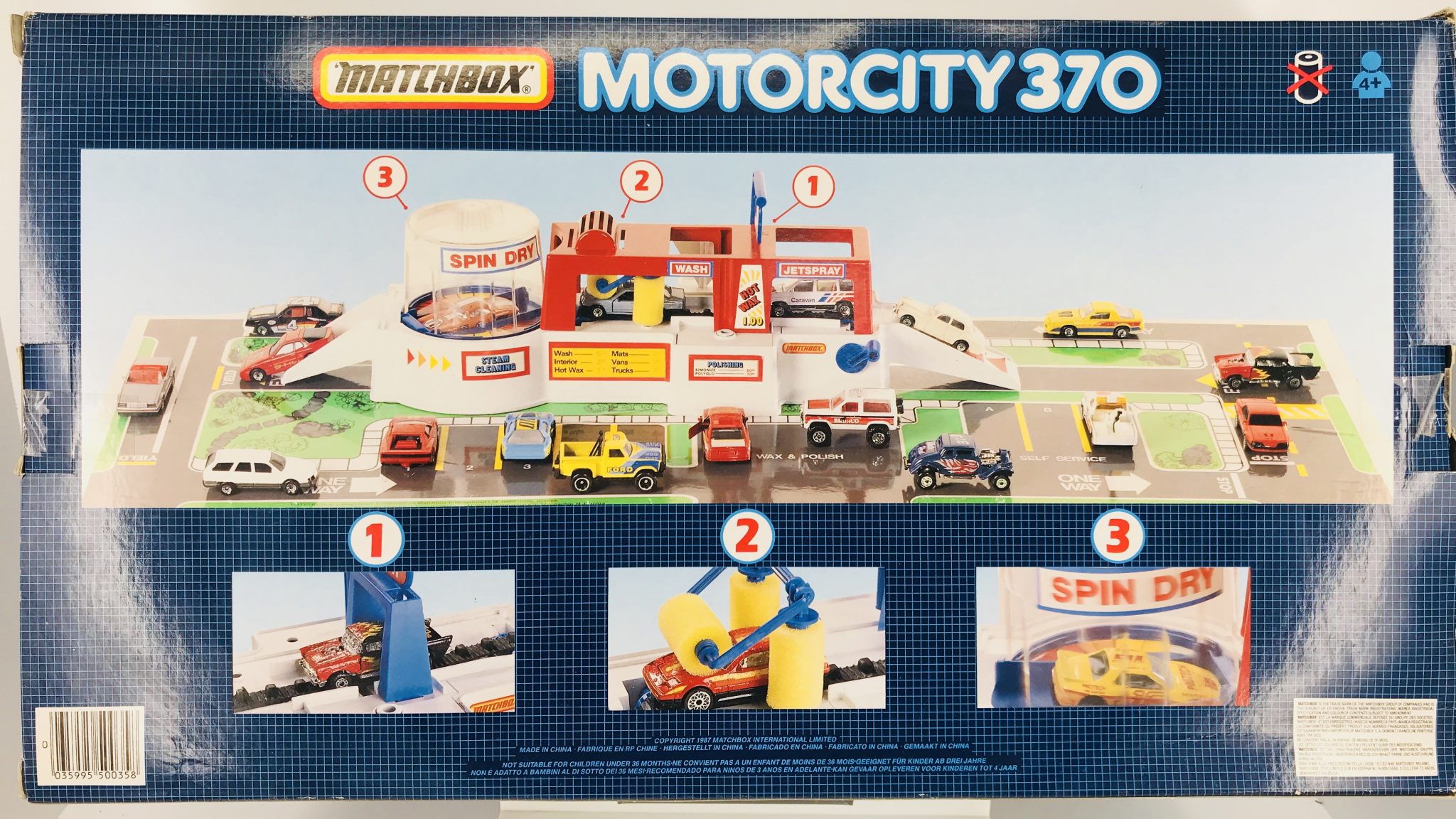 Matchbox “Motorcity 370 Super Spin Car Wash” No MC370 Toy Hunter UK