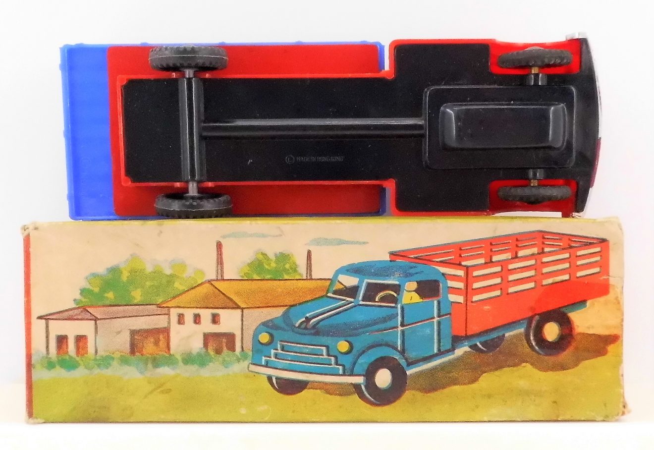 Vintage Friction Motor Toys "Delivery Truck" No 111 Toy Hunter UK