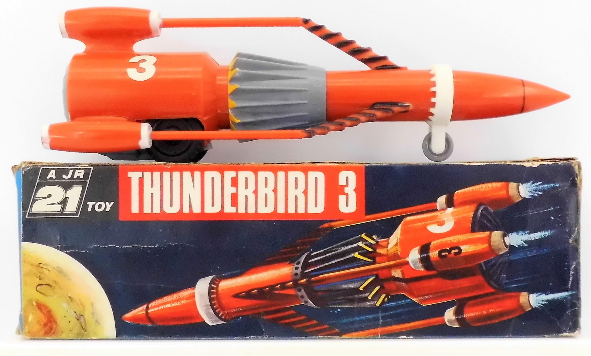 Vintage JR 21 "Thunderbird 3 Friction Toy" No 918623 Toy Hunter UK Retro & vintage toys