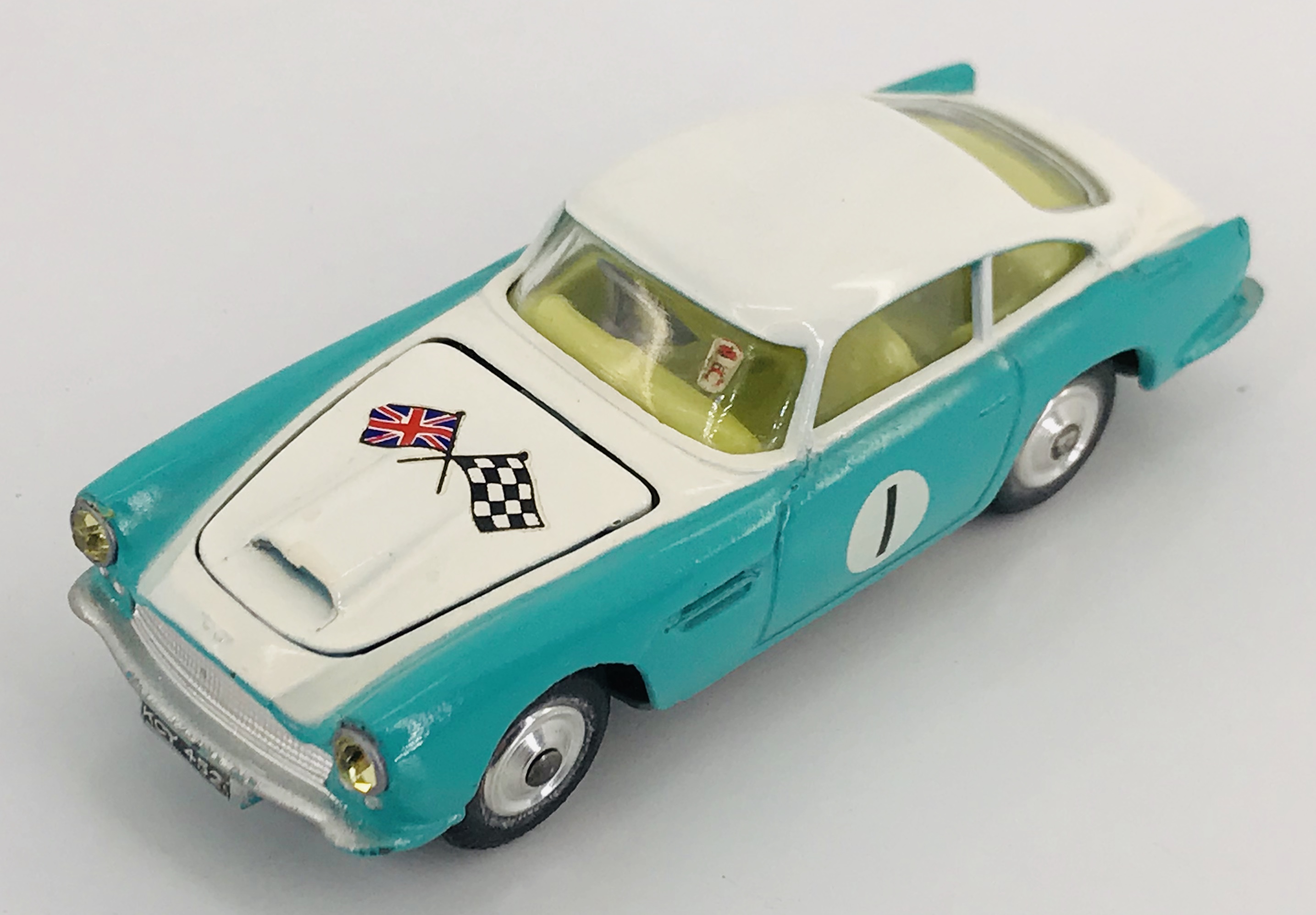 309 " Aston Martin DB4 Competition Model " Toy Hunter UK