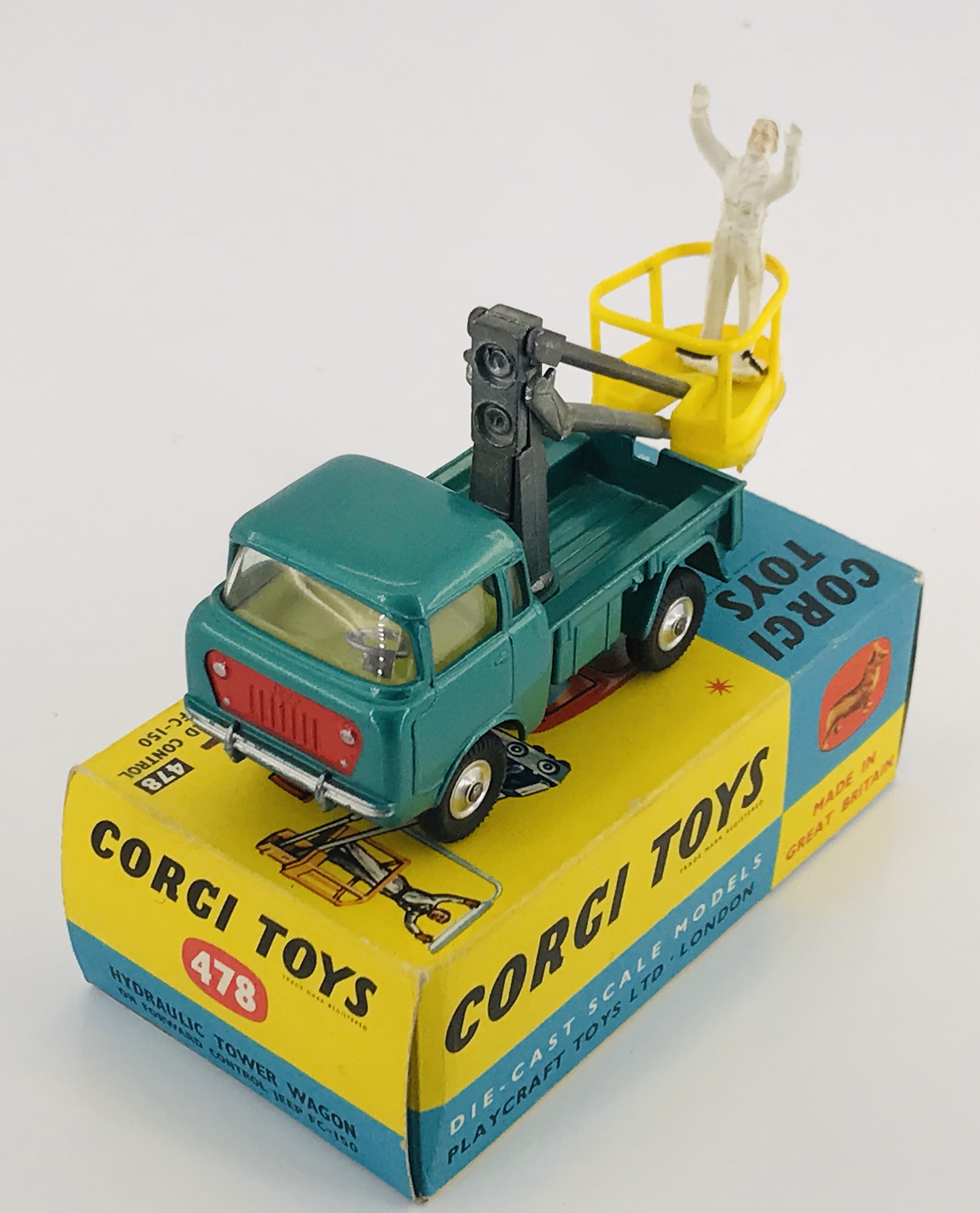 Vintage Toys "Forward Control Jeep Tower Wagon" No478 Toy