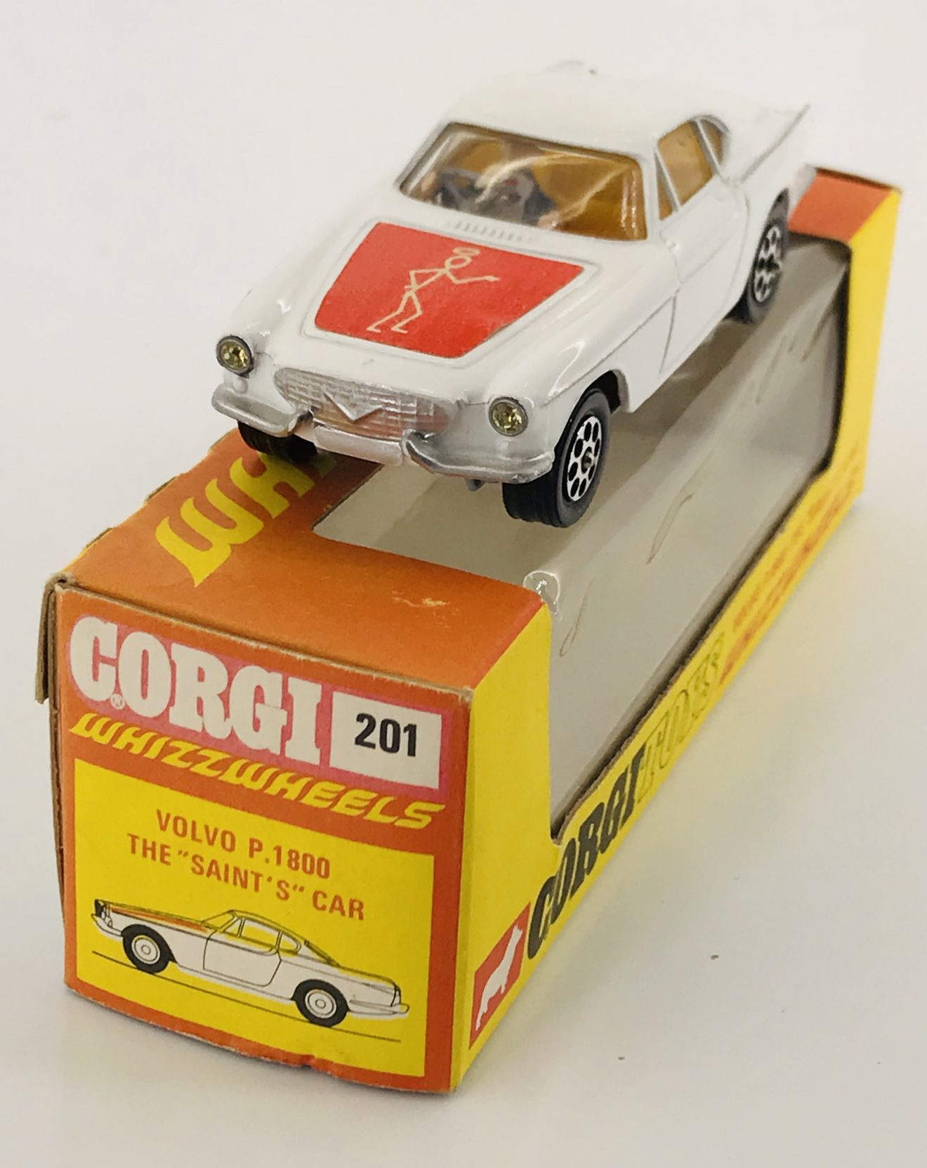 Vintage Toys " The Saint's Car Volvo P.1800 " No.201 Toy Hunter UK Retro & vintage toys