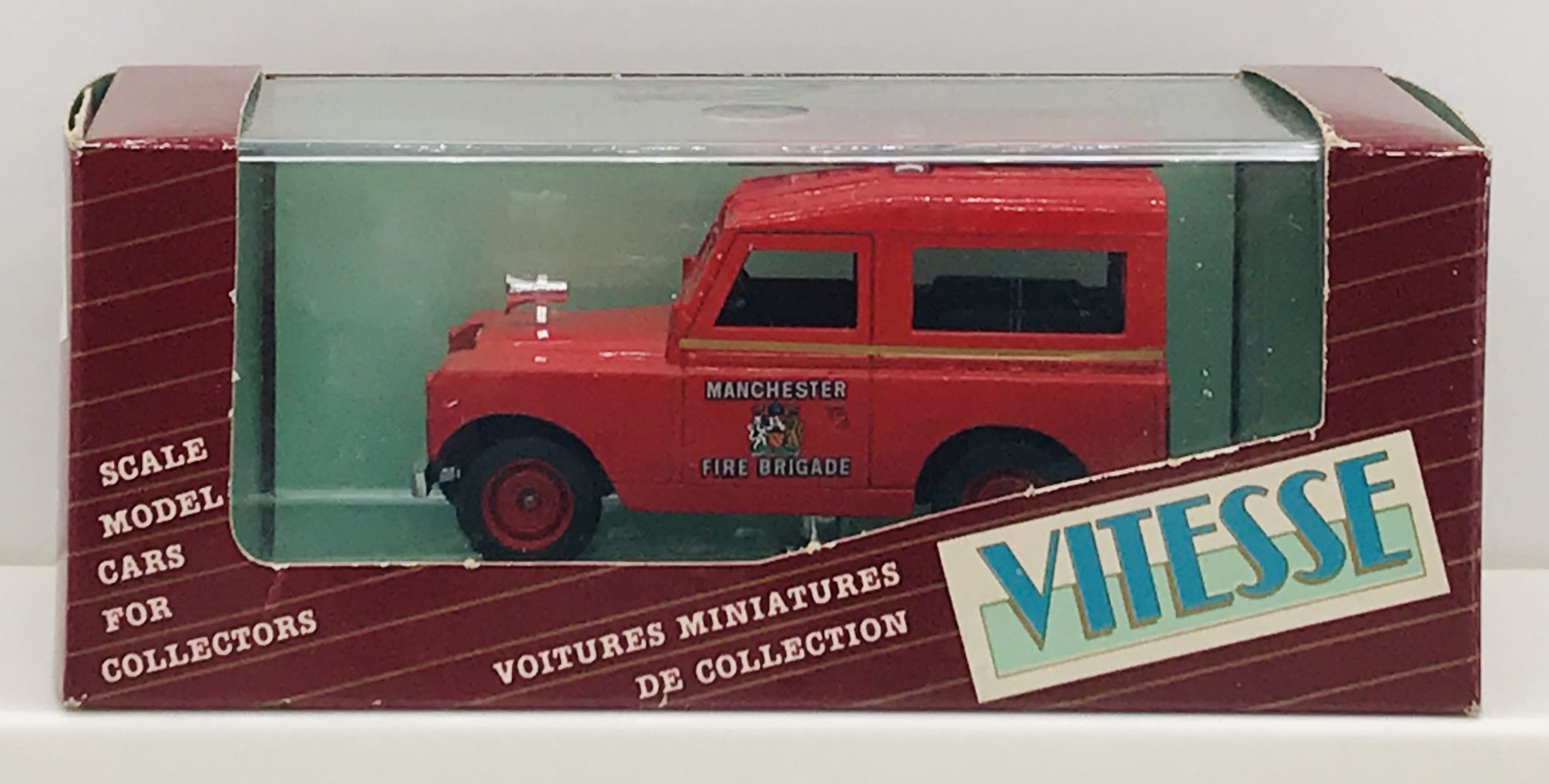 Vitesse No. 471 "1960 Land Rover Manchester Fire Brigade" Toy