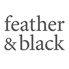 Logo Company Feather & Black on Cloodo