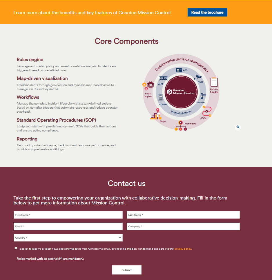 Genetec Mission Control