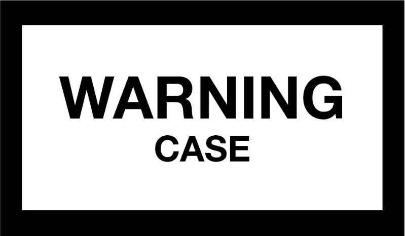 Warningcase