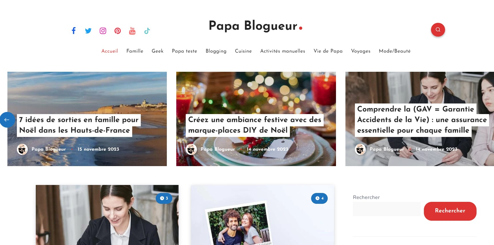 Papa Blogueur