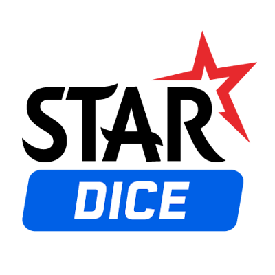 Stardice Casino logo en app interface