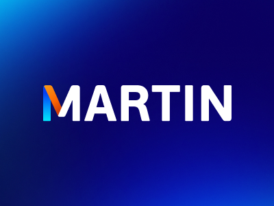 Logo von Martin Casino – Ein modernes, grafisches Symbol