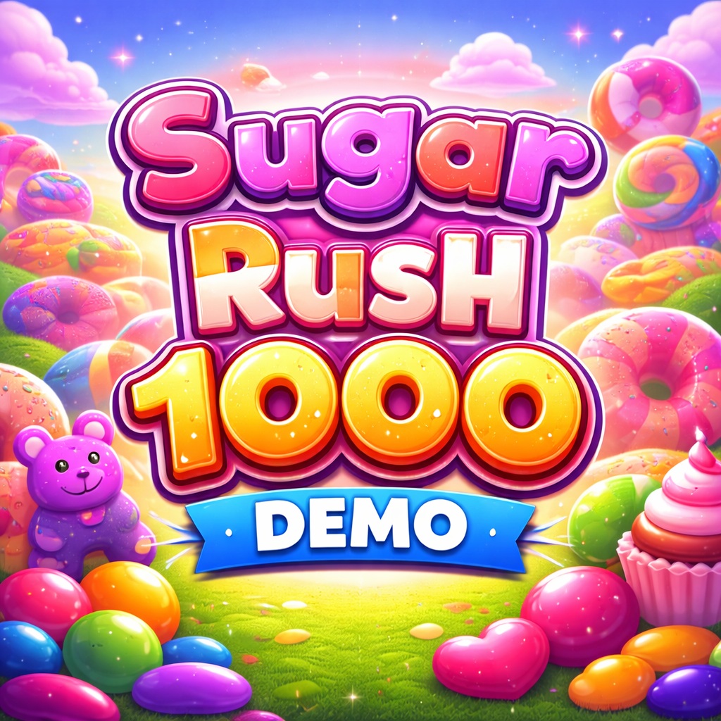 Sugar Rush Slot Logo