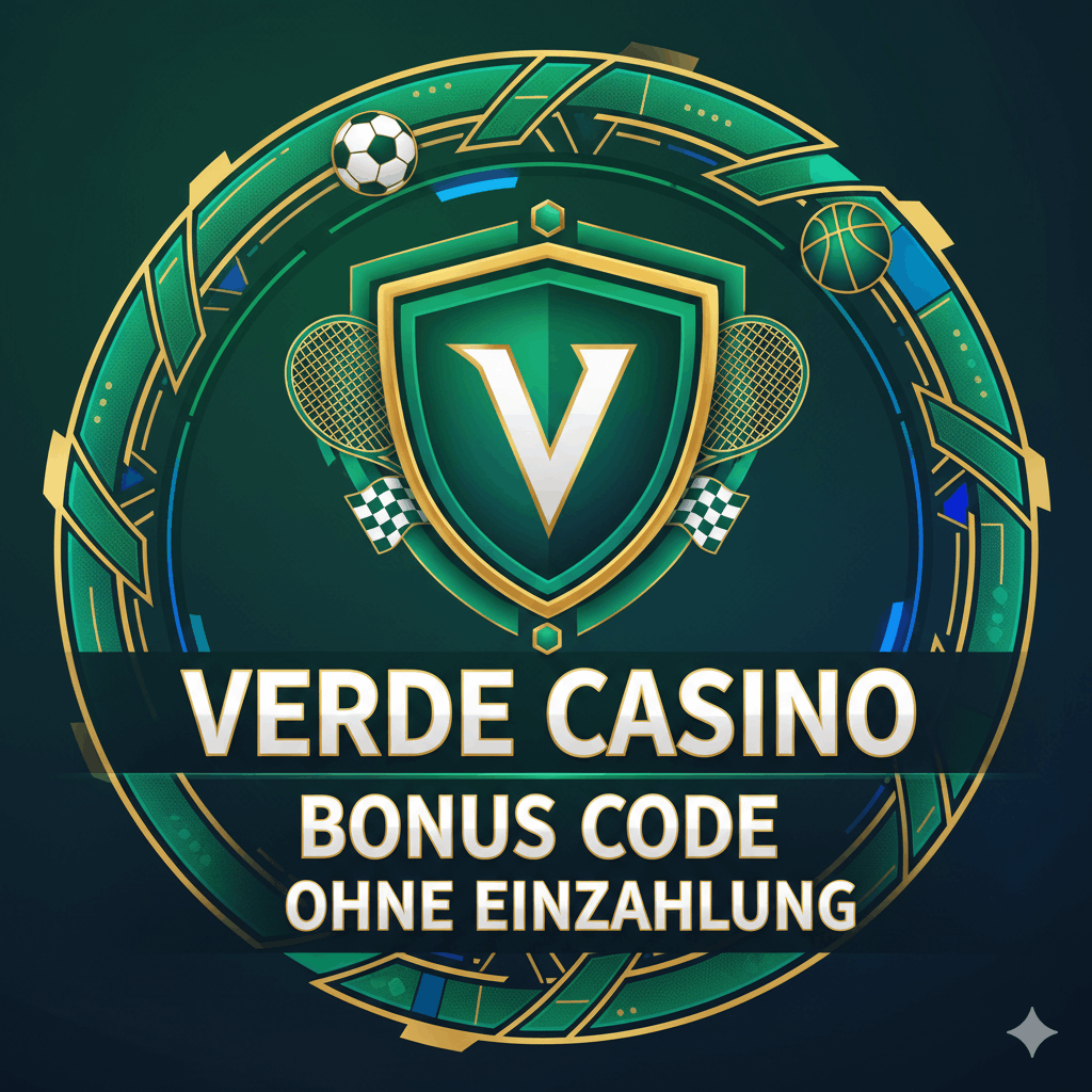 Offizielles Verde Casino Logo - Grüne Farbgebung