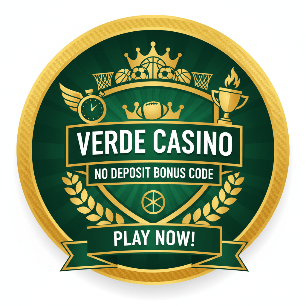 Verdecasino Logo und typische Benutzeroberfläche mit Bonusangeboten