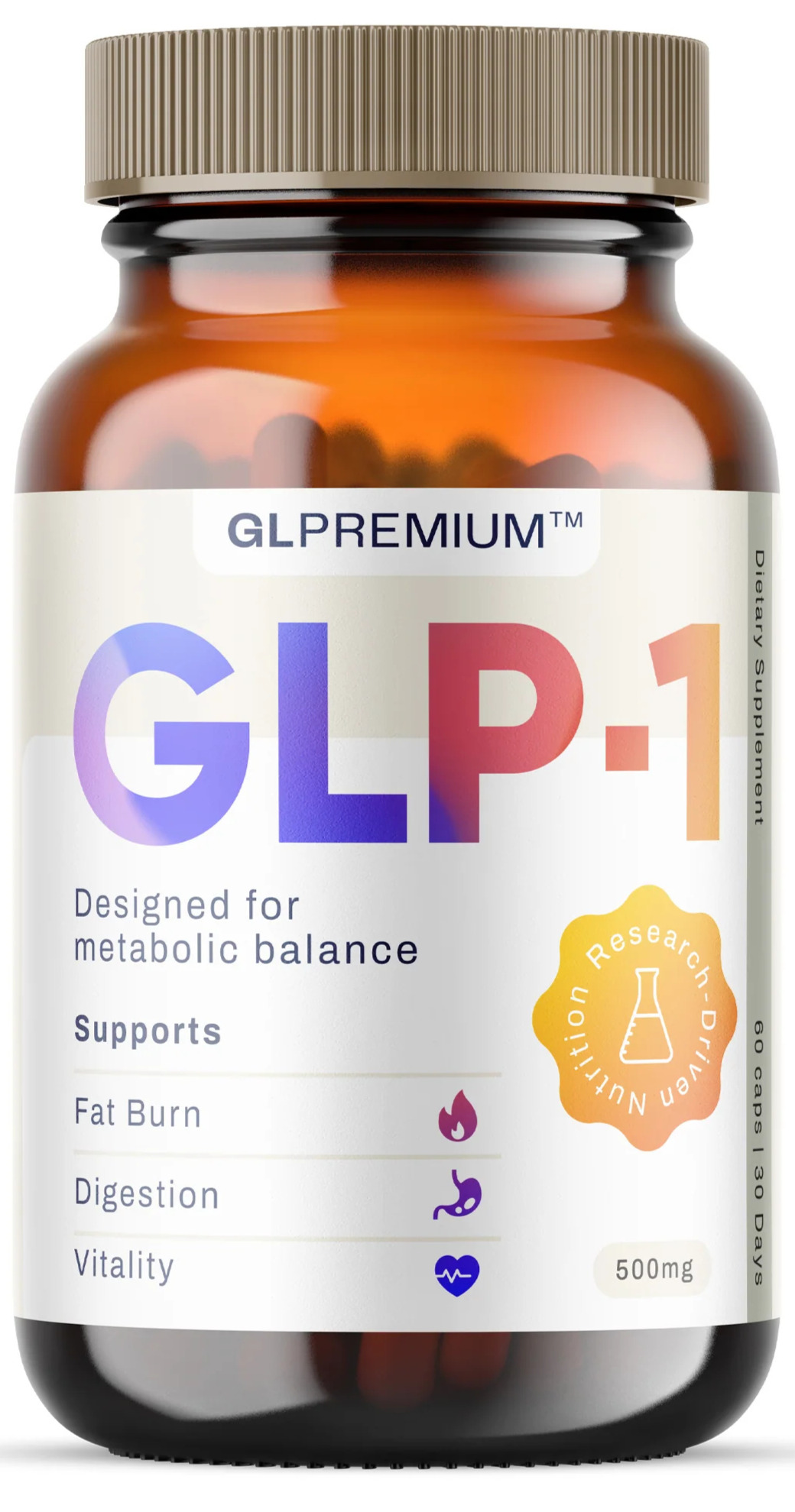 glp 1 booster target Supergut GLP-1 Daily Support Prebiotic Fiber Powder - Unflavored