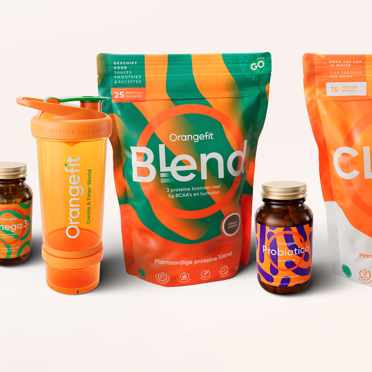Orangefit luxury packaging