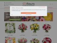 123fleurs.com Logo