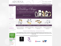 adorna wedding rings